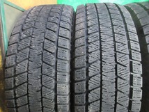 2020年製 ブリヂストン ブリザック BRIDGESTONE BLIZZAK DM-V3 265/70R16 4本 No.4631上 スタッドレス 冬用 雪 氷 冬タイヤ 70％残溝_画像3