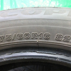 2020年製 ブリヂストン エコピア BRIDGESTONE ECOPIA EP150 175/60R16 4本 №4667上 夏タイヤ ノーマル サマー オンロードタイヤ 70％残溝の画像9