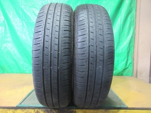 パンク修理済 2021年製 ブリヂストンタイヤ エコピア BRIDGESTONE ECOPIAEP150 175/60R16 2本 №4668上 夏タイヤオンロードタイヤ 70％残溝