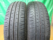 パンク修理済 2021年製 ブリヂストンタイヤ エコピア BRIDGESTONE ECOPIAEP150 175/60R16 2本 №4668上 夏タイヤオンロードタイヤ 70％残溝_画像2