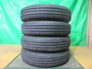 2018年製 ブリヂストンタイヤ エコピア BRIDGESTONE ECOPIA NH100C 145/80R13 4本 №4690上 夏タイヤ オンロードタイヤ 70％残溝