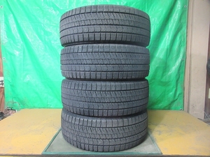 018年製 ブリヂストンタイヤ ブリザック BRIDGESTONE VRX2 195/55R16 4本 №4726 冬タイヤ スタッドレスタイヤ 70％残溝