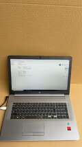 ジャンク現状簡易チェック 部品取り HP 470 G7 Core i7 10510U 8GB×2 HDD無しH1455_画像2