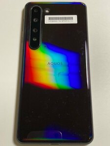 SoftBank SIM свободный Android 908SH AQUOS R5G 256GB ограничение использования 0 смартфон корпус бесплатная доставка часть Touch дефект * Junk Z33