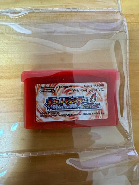 ポケットモンスター ファイアレッド ソフトのみ ゲームボーイアドバンス GBA