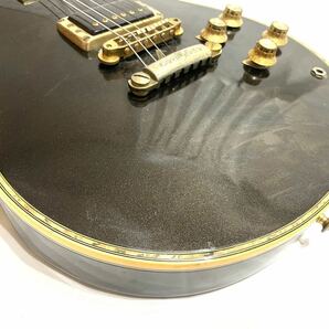 ビンテージ レア 稀少 YAMAHA ヤマハ guitar エレキギター SG3000 CUSTOM Black Metallic ブラック メタリック 黒 音出しOK 訳あり 即有りの画像3