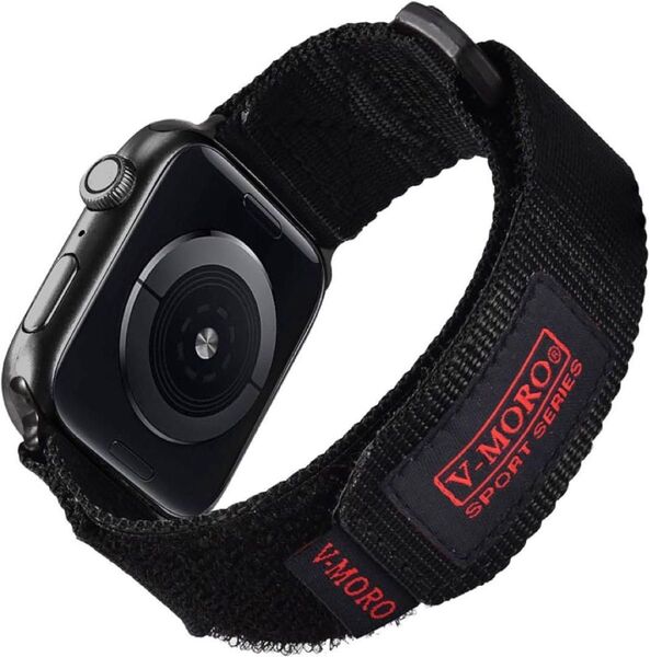 V-MORO コンパチブル Apple Watchバンド ブラック