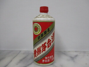 H584　古酒　1円~　貴州茅台酒 マオタイ酒 五星麦 陶器 KWEICHOW MOUTAI　星　総重量約1005ｇ