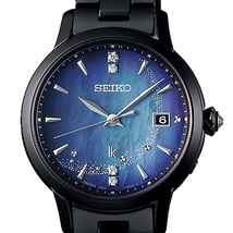 限定700本★新品 SEIKO セイコー 正規保証付 LUKIA ルキア SSVW227 Earth Day アースデイ 青い地球デザイン ソーラー電波 レディース腕時計_画像2