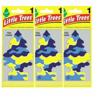 Little Treesリトルツリー エアフレッシュナー 芳香剤 Pina Colada ピナコラーダ 3枚セット