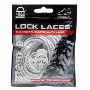 LOCK LACES ロックレース 弾性靴ひも 高速ひも固定システム （ホワイト）