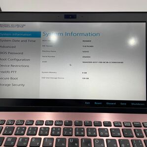 【ジャンク品】VAIO SONY VJS112C11N 8世代 Core i5 BIOS起動可 OS無し の画像6