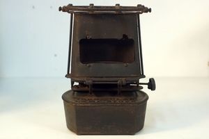 IRON CLAD LAMP STOVE утюг плита Vintage 