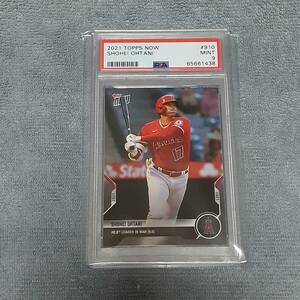 ★TOPPS　プロ野球カード　大谷翔平　2021　No,910　PSA9 MINT 鑑定品