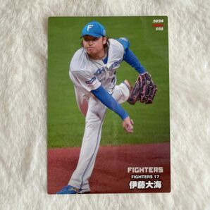 プロ野球チップス2024 北海道日本ハムファイターズ　伊藤大海投手　エラーカード