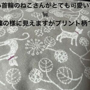 バルーンショルダーバッグ(植物/ねこ)マルチケース＊2点セット＊ハンドメイド②の画像10