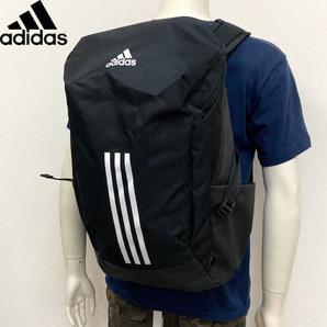 即決新品 アディダス リュック 大容量 30L ブラック リュックサック adidas アウトドア スポーツ 送料無料の画像1