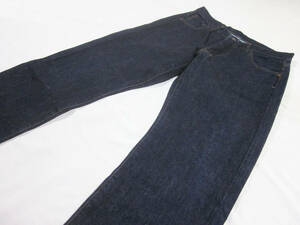 送料無料!!　濃紺　BLUE WAY BLUE JEANS DENIM LINE　ブルーウェイ　SV785X32　赤耳 セルヴィッジ　デニム　ジーンズ　33　W約82CM　日本製