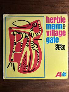 【US盤ATLANTIC】HERBIE MANN ハービー・マン◆ AT THE VILLAGE GATE / 1380