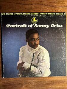 【US盤PRESTIGE】SONNY CRISS◆ PORTRAIT OF SONNY CRISS / VANGELDER刻印/7256