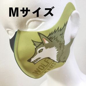 狼の横顔マスク【Mサイズ】