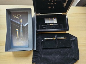 PARKER パーカー 万年筆 リミテッドエディション 2017 デュオフォールド 蒔絵 螺鈿 流水 77本限定！ 激レア！