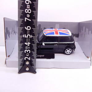 玩具祭 ミニカー祭 カララマ 1/43 ミニクーパー イギリス国旗 ミニカー Cararama Mini Cooper 黒 ブラック系 自宅保管品の画像10