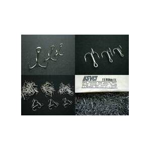 240414006■3サイズ自由に選べる100本■ ★激安★♪混ぜこぜOK♪【VMCトレブルフック】 3サイズ♯6/8/10