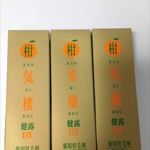 薬用育毛剤 柑気楼 健露DX 30mL 3本セット 