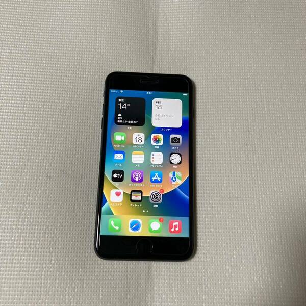 送料無料 SIMフリー iPhone8 Plus 64GB スペースグレー バッテリー最大容量100% SIMロック解除