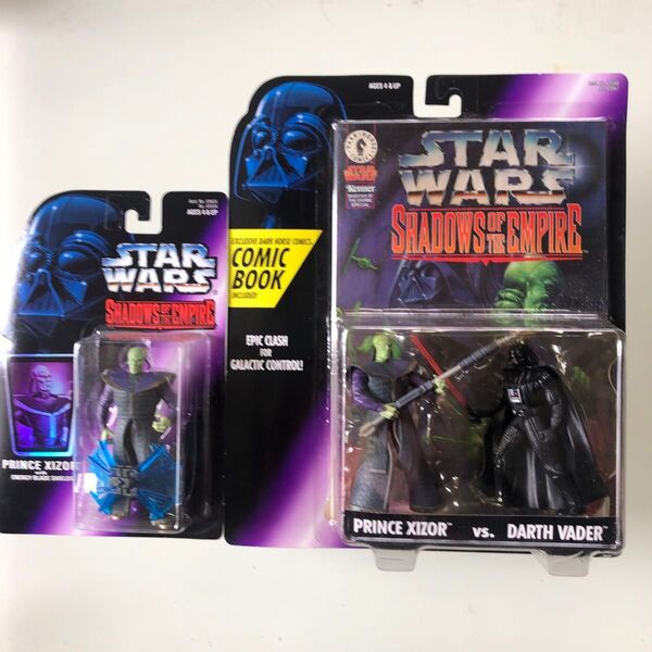 スターウォーズ フィギュア ダースベイダーVSシゾール プリンスシゾール 2体
