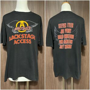 レア　エアロスミス　Tシャツ Back Stage Access 90s USA