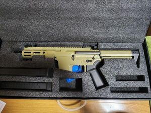 S&T EMG UDP9 フルメタルG3電動ガン中古品 フルメタル 