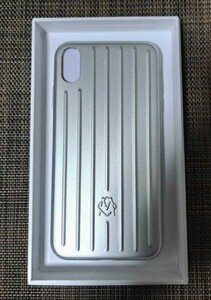 RIMOWA リモワ iPhone Xs Max スマホケース シルバー