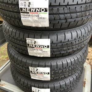 送料無料 155/65r13 ブリヂストンNEWNO 新品夏タイヤ 2023年の画像4