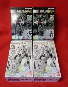 ジーフレ★簡易梱包定形外510円☆ 機動戦士ガンダム GフレームFA 05 62A&62F ガンダムキャリバーン アーマー＆フレーム　２体セット