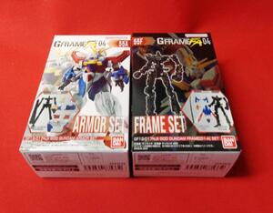 ジーフレ★簡易梱包定形外350円☆ 機動戦士ガンダム GフレームFA 04 55A&55F ゴッドガンダム アーマー＆フレームセット HGRG