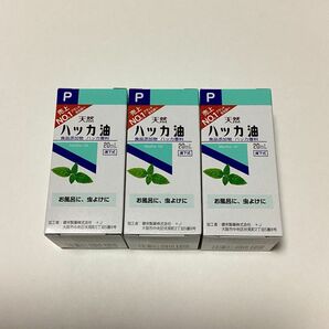 健栄　天然ハッカ油　20ml × 3個