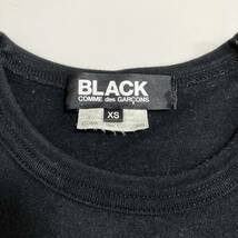 AD2020 BLACK COMME des GARCONS 総プリント グラフィック Tシャツ ブラック コムデギャルソン 半袖 カットソー Tee archive 3090098_画像4