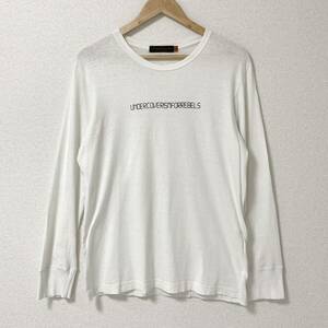 初期 UNDERCOVER FOR REBELS ロゴ ロンT ホワイト 白 アンダーカバー 長袖 カットソー Tee archive 1613