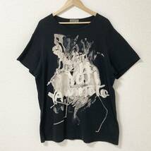 Yohji Yamamoto pour homme オーバーサイズ 半袖 Tシャツ 黒 3サイズ ヨウジヤマモトプールオム カットソー BIG Tee archive 3120113_画像1