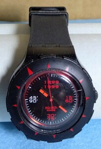 【動作未確認】Swatch スウォッチ ACミラン 100周年記念限定モデル　八王子引き取りOK24466