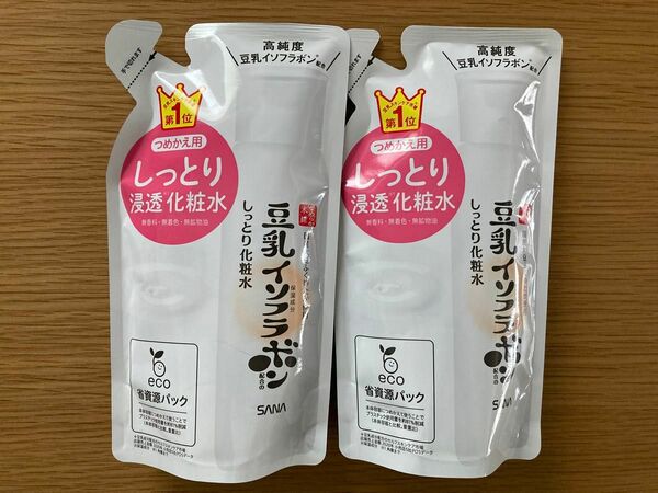 サナ なめらか本舗 しっとり化粧水 NC つめかえ用 180g ×2袋