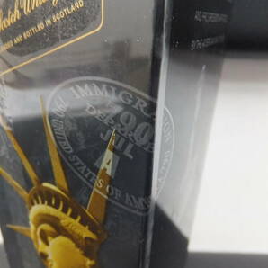 古酒⑥ 未開封 JOHNNIE WALKER BLACK LABEL 12年 ジョニー ウォーカー 黒ラベル 1000ml 1リットル 即決のみの画像5