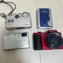 デジタルカメラ SONY Nikon CASIO EXILM 4台売り_画像1