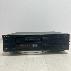 SONY CDプレーヤー CDP-X333ES 通電確認のみ