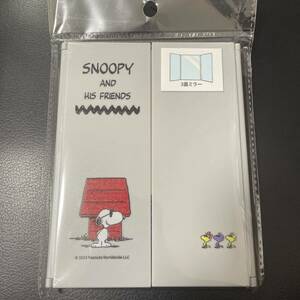 [ design . pretty, easy to use ] Snoopy 3 surface mirror three surface mirror 