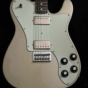 Fender Chris Shiflett Telecaster Deluxe RW Shoreline Goldの画像3