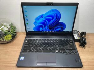 タッチパネル 〉03252 富士通 LIFEBOOK U938/S i5-7200U ８GB/SSD 256GB Office軽量