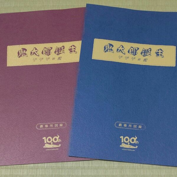 ゲゲゲの謎●パンフレットえんじ色版あい色版２冊セット●ゲゲゲの鬼太郎、鬼太郎誕生 劇場版 映画